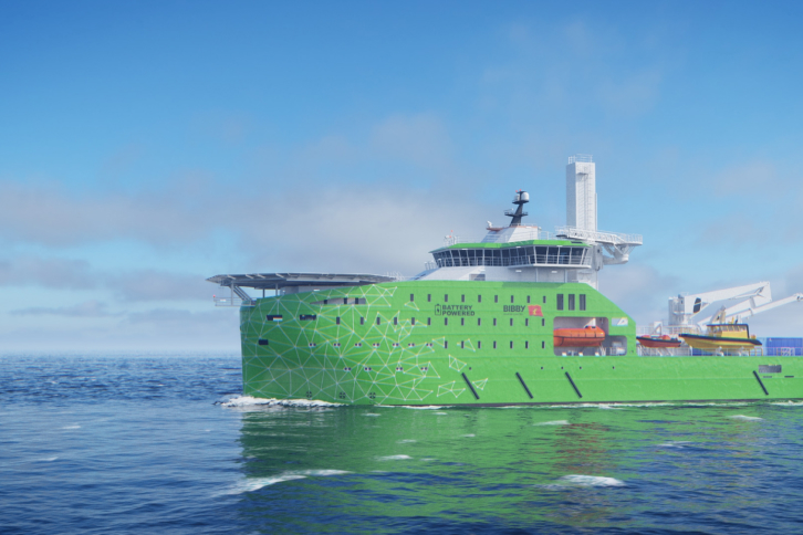Iberdrola lleva la electrificación al mar con un buque de baterías de más de 24 MWh