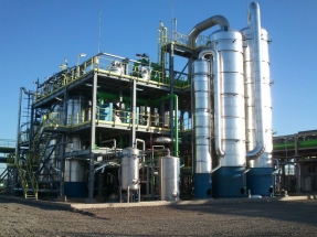 La planta de etanol de Acabio será la más grande del país
