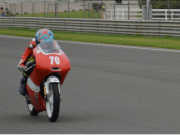 Una moto a biogás en la Feria de los Inventos 2015
