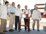 El presidente Calderón inaugura cogenerador eléctrico de bagazo de caña