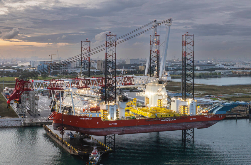 Cadeler and Synera Renewable Energy Sign Deal for WTG Installation at Formosa 4 Wind Farm 