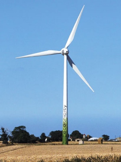 On-shore wind cost households less than a fiver in 2011