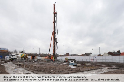 Work starts on new wind turbine drive train facility