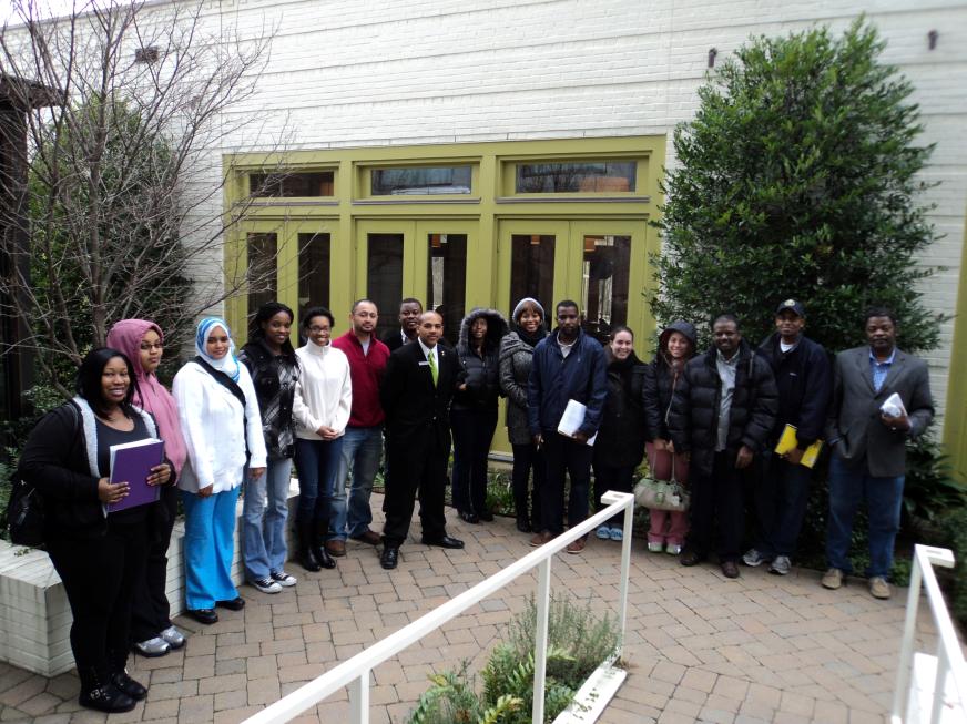 Students at North Carolina A&T State University