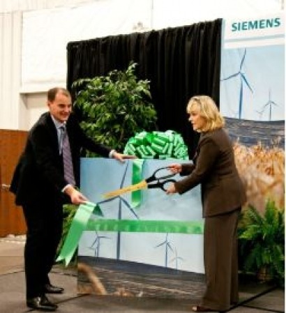 Siemens opens US wind service distribution center in Woodward, Oklahoma