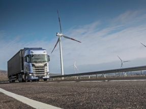 La fabricante de camiones Scania anuncia que se provee de electricidad proveniente de energía eólica