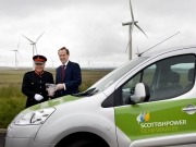 El primer ministro de Escocia inaugura dos parques de Iberdrola