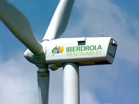 Iberdrola acuerda un préstamo por 400 millones de dólares con diez bancos para financiar tres parques eólicos