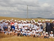 El pueblo navarro de Falces, premio AEE a la Integración Rural de la Eólica