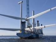 Europa conecta un aerogenerador marino cada 30 horas