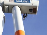 TV channel premieres new series featuring wind turbine “cowboys”