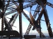 Two wind turbines installed as part of Eiffel Tower renovation