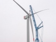 Senvion erects prototype of 6.2M152 with rotor