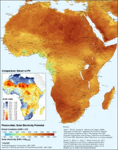 Same PV array boasts double the output in Africa than in Central Europe, finds JRC