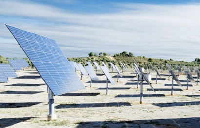 Solar trackers employed at Estonia’s largest solar park