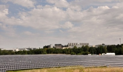 German rubbish dump turned into a solar farm