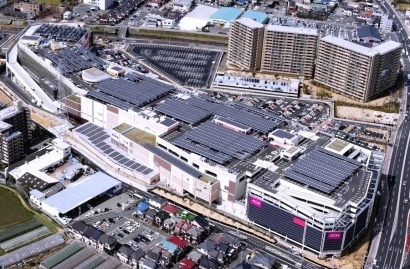Kyocera supplies 4,300 solar modules to eco shopping mall
