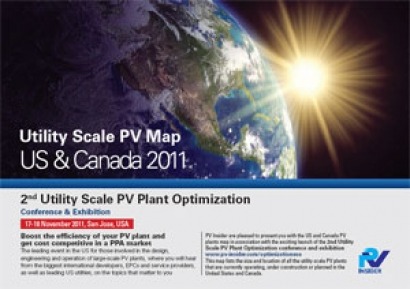 Utility scale PV map for US and Canada unveiled in advance of solar summit