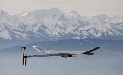 Solar Impulse boosted by first international flight