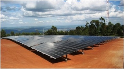 African townfolk now enjoying 24-hour electricity supply thanks to solar power