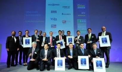 Winners of the Intersolar AWARD 2014 announced