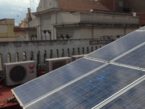 Primera campaña colectiva para la reparación de una planta solar