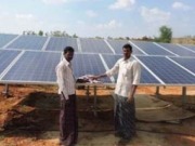 La Fundación Vicente Ferrer pone en marcha en la India la instalación fotovoltaica financiada por SUD Cooperació