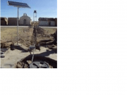El agua, oro líquido que llega por sistema de bombeo fotovoltaico