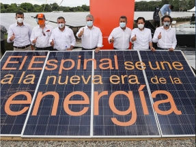 Tolima: Inauguran la planta fotovoltaica El Espinal, de 9,9 MW