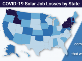 Alertan de que el coronavirus ha provocado la pérdida de 65 mil puestos de trabajo en la industria solar Alertan de que el coronavirus ha provocado la pérdida de 65 mil puestos de trabajo en la industria solar