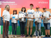 Un robot solar gana el primer encuentro tecnológico de Endesa con niños