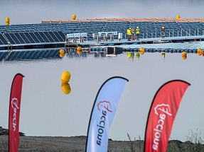 La planta flotante de Acciona lleva inversores Huawei