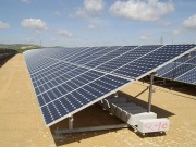 Primera planta fotovoltaica con seguidores solares