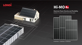 LONGi lanza el nuevo módulo Hi-MO 4m de 66 células pensado para la generación distribuida