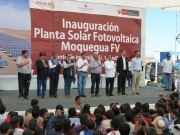 La multinacional española Solarpack inaugura un campo fotovoltaico de 19 megavatios en Perú