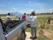 Primera instalación eléctrica sin conexión a red
