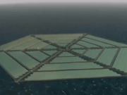 Llega la isla solar flotante