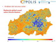 Vitoria  podría cubrir el 75% de su demanda eléctrica con solar FV