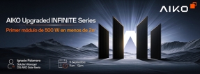 Aiko organiza un webinar para presentar el primer módulo solar de 500 W del mundo en menos de 2 metros cuadrados