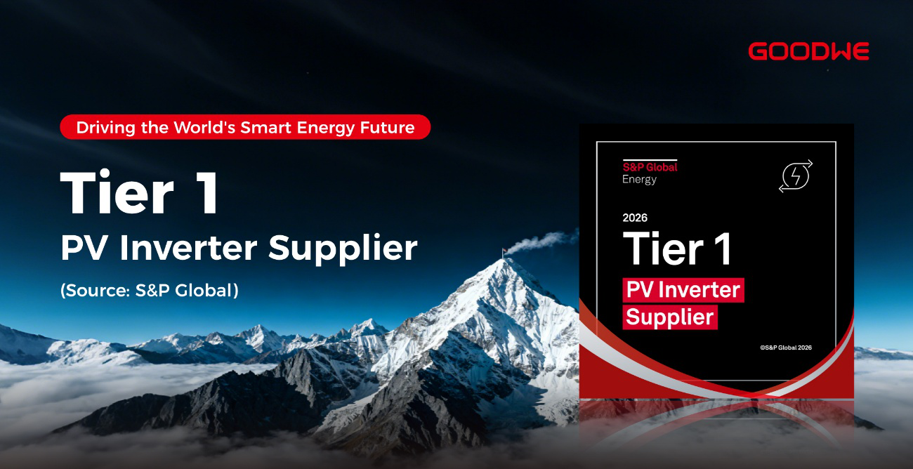GoodWe repite como proveedor Tier 1 de inversores solares y amplía su oferta de almacenamiento
 