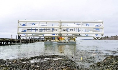 Tidal power system heading to Maine