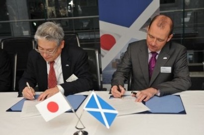 Cross-global collaboration: Scotland, Japan in marine energy deal