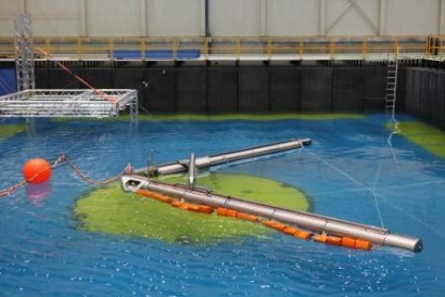 Danes invent two-legged wave energy converter