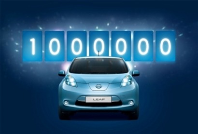 One million “turn on” to Nissan Leaf