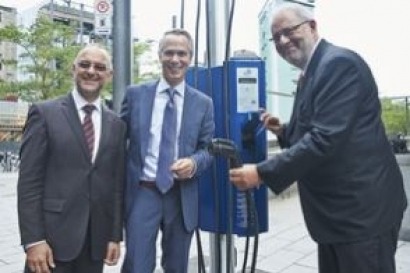 The city of Montréal makes it easier to charge electric cars downtown