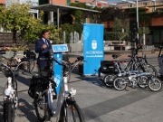 La polic&iacute;a de Alcobendas, en bicicleta el&eacute;ctrica