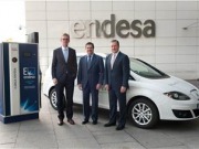 Endesa and SEAT join forces to develop e-mobility