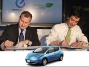 Gobierno impulsa el Nissan LEAF