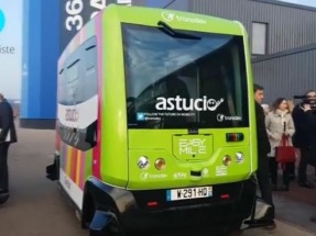 Paris rolls out electric driverless minibus in pollution fight