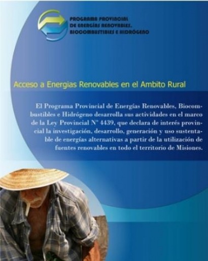 Misiones: Lanzan Programa de Energ&iacute;as Renovables